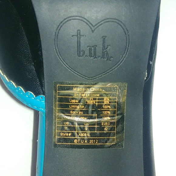 Tuk Ladies 4"Heels W Polka Dots N Bow - Picture 11 of 17